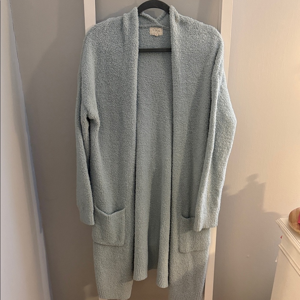 Thread & Supply Light Blue Women's Long Cardigan